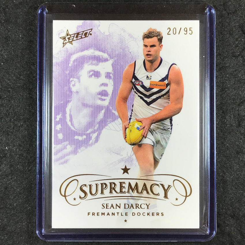 2024 Select AFL Supremacy SEAN DARCY Gold 20/95 #48