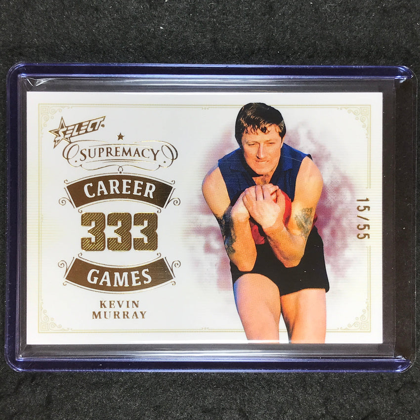 2024 Select AFL Supremacy KEVIN MURRAY Career Games 15/55 #KMY