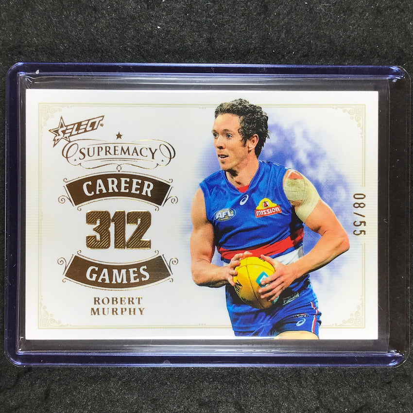 2024 Select AFL Supremacy ROBERT MURPHY Career Games 8/55 #RMY