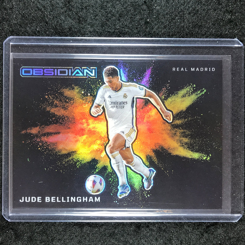 2023-24 Obsidian Soccer JUDE BELLINGHAM Black Color Blast SSP #13