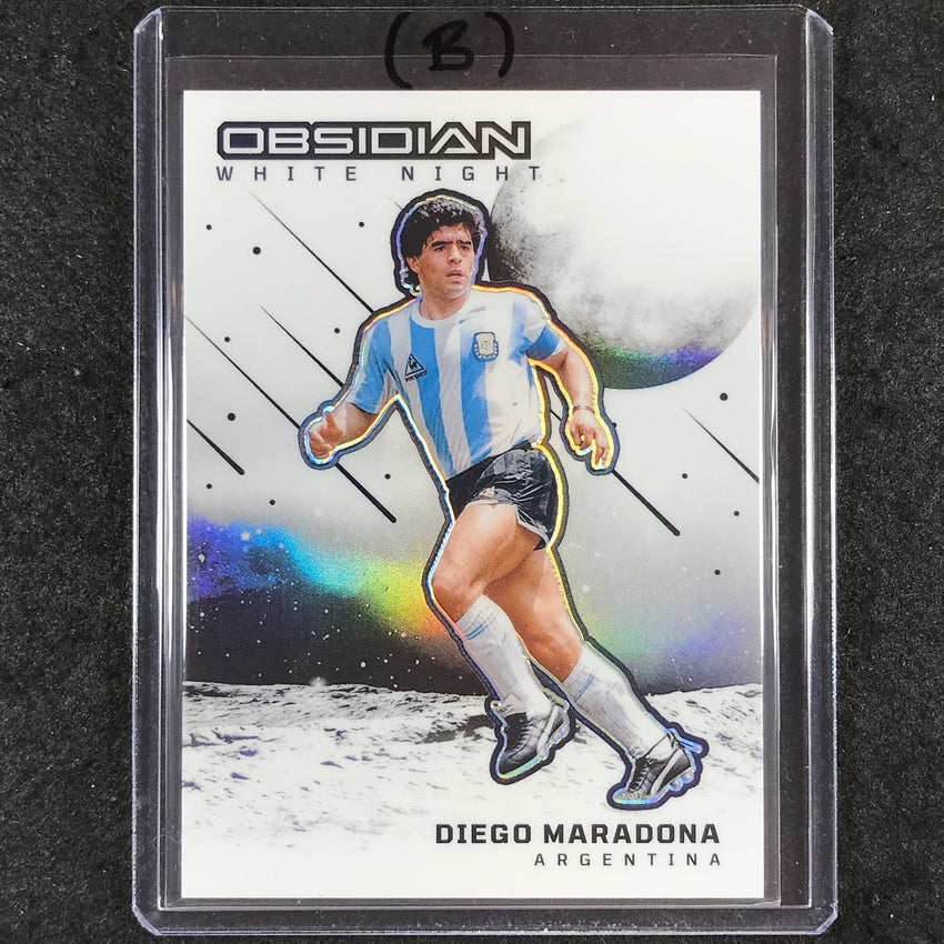 2023-24 Obsidian Soccer DIEGO MARADONA White Night SSP #2 (B)