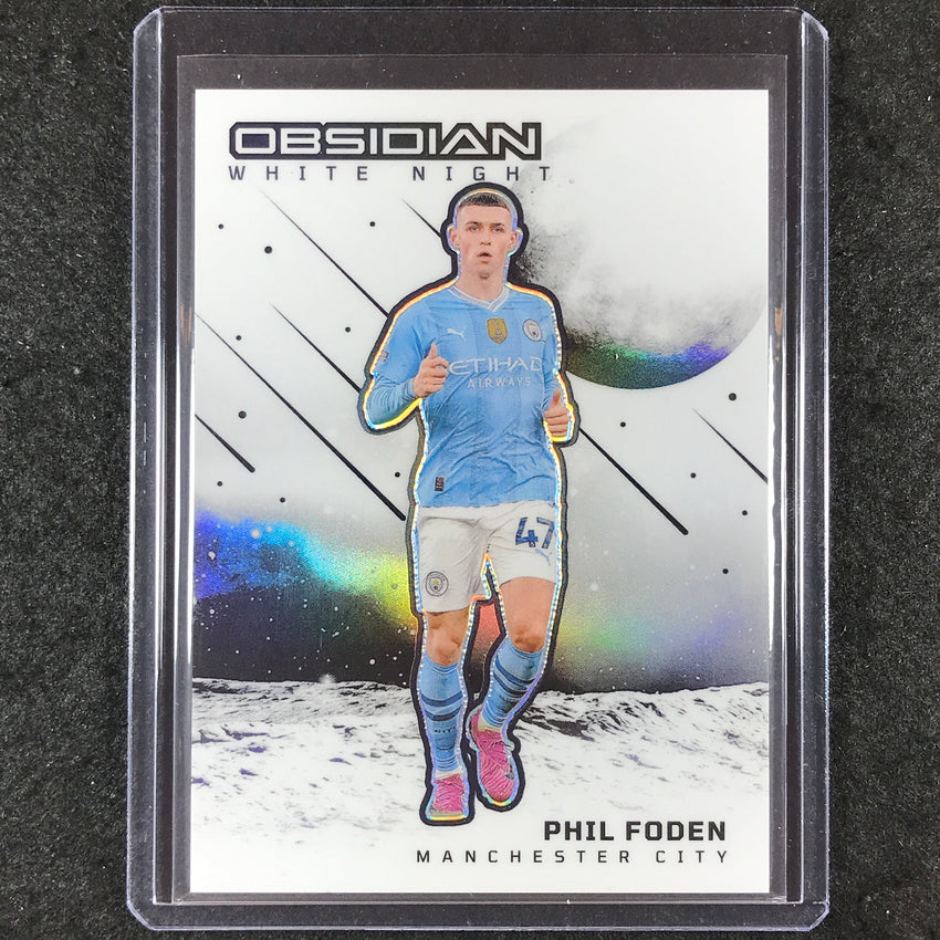 2023-24 Obsidian Soccer PHIL FODEN White Night SSP #7