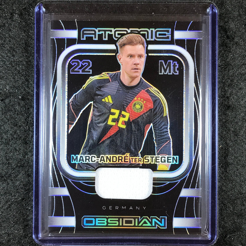 2023-24 Obsidian Soccer MARC-ANDRE TER STEGEN Atomic Material Jersey 114/199