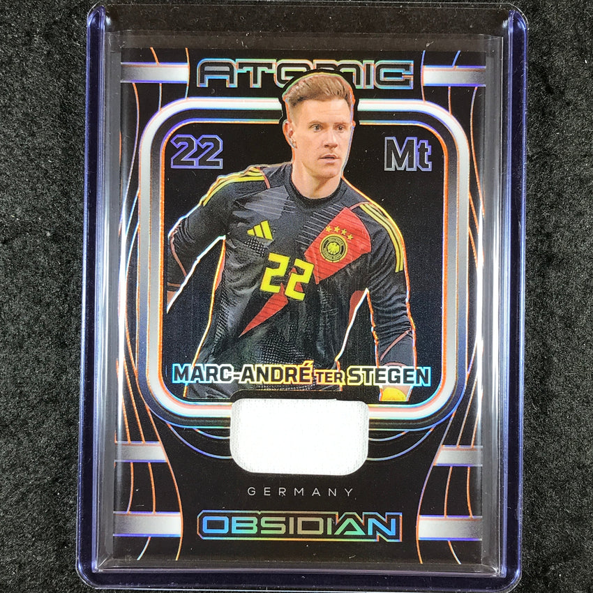 2023-24 Obsidian Soccer MARC-ANDRE TER STEGEN Atomic Material Jersey 59/99
