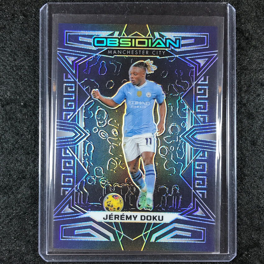 2023-24 Obsidian Soccer JEREMY DOKU Base 84/120 #80