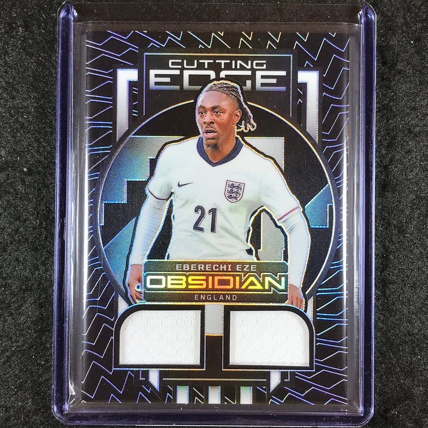 2023-24 Obsidian Soccer EBERECHI EZE Cutting Edge Jersey Relic Base 127/199