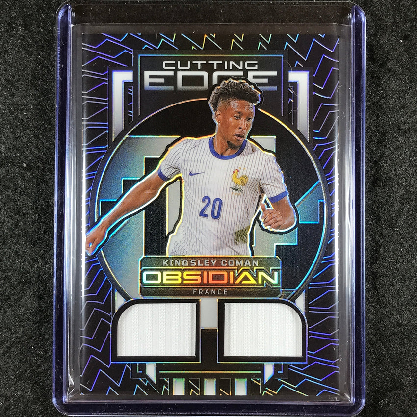 2023-24 Obsidian Soccer KINGSLEY COMAN Cutting Edge Jersey Relic Base 47/199