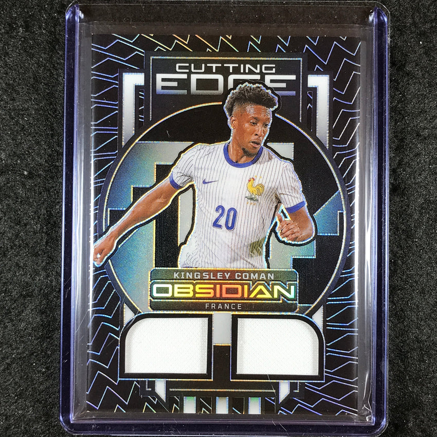 2023-24 Obsidian Soccer KINGSLEY COMAN Cutting Edge Jersey Relic Base 67/199