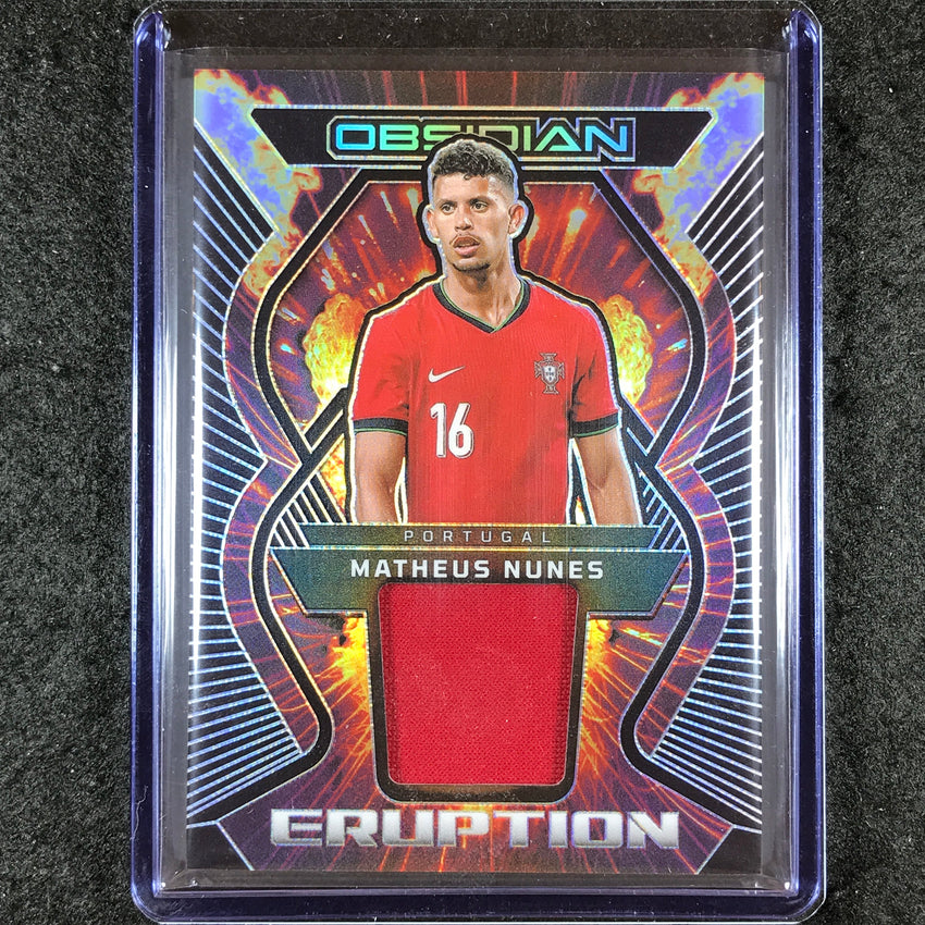 2023-24 Obsidian Soccer MATHEUS NUNES Eruption Jersey Relic Base 19/199