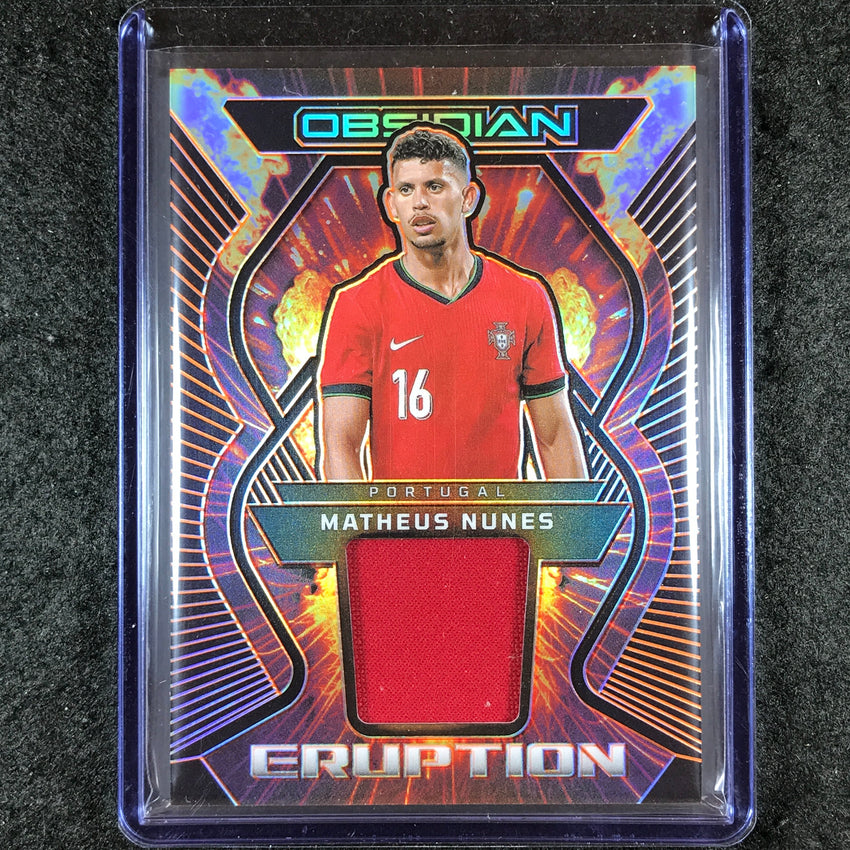 2023-24 Obsidian Soccer MATHEUS NUNES Eruption Jersey Relic Orange 39/99