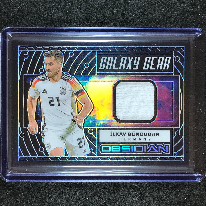 2023-24 Obsidian Soccer ILKAY GUNDOGAN Galaxy Gear Jersey Relic Base 88/199