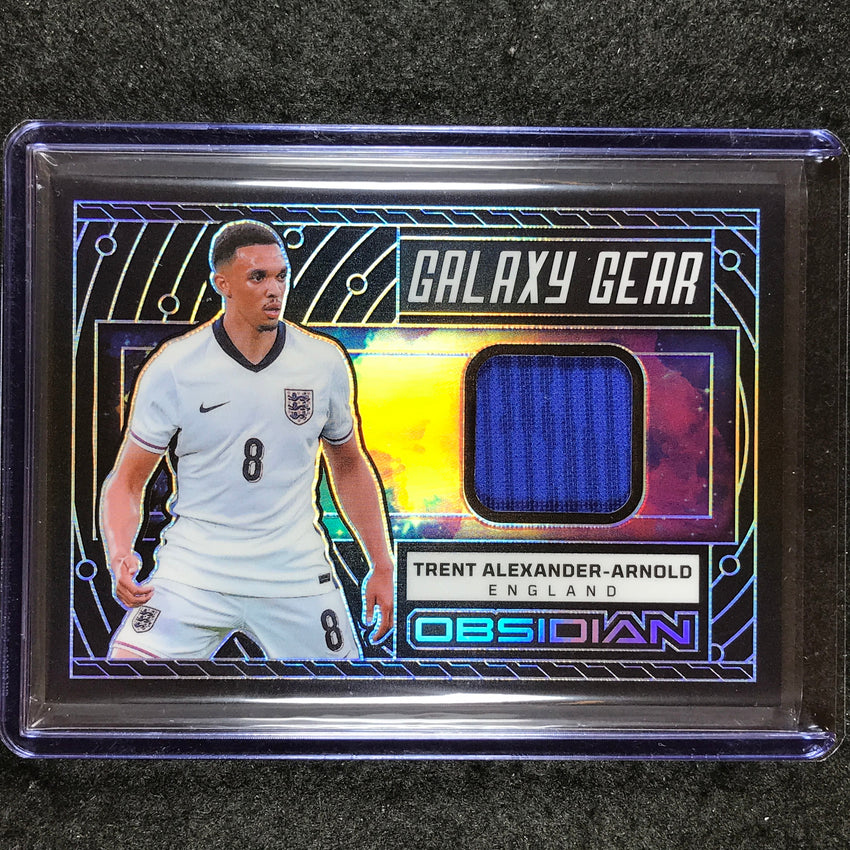 2023-24 Obsidian Soccer TRENT ALEXANDER-ARNOLD Galaxy Gear Jersey Relic 104/199
