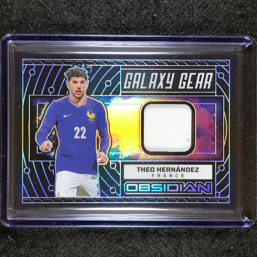 2023-24 Obsidian Soccer THEO HERNANDEZ Galaxy Gear Jersey Relic Base 195/199