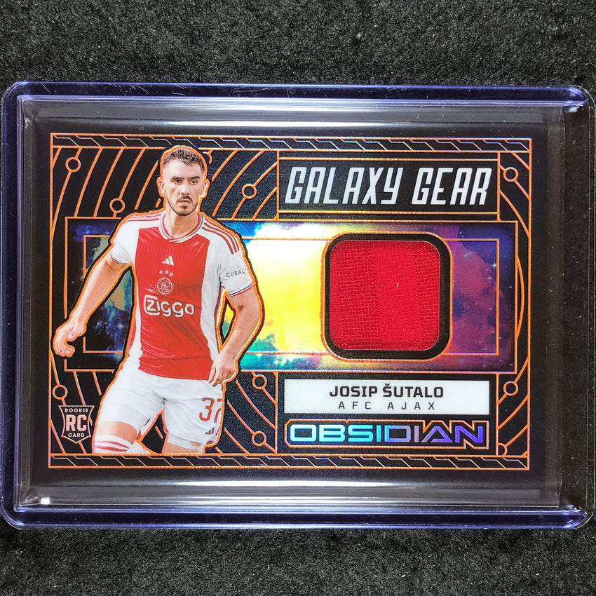 2023-24 Obsidian Soccer JOSIP SUTALO Galaxy Gear Jersey Relic Orange 75/99