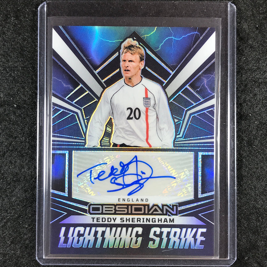 2023-24 Obsidian Soccer TEDDY SHERINGHAM Lightning Strike Auto Base 151/199