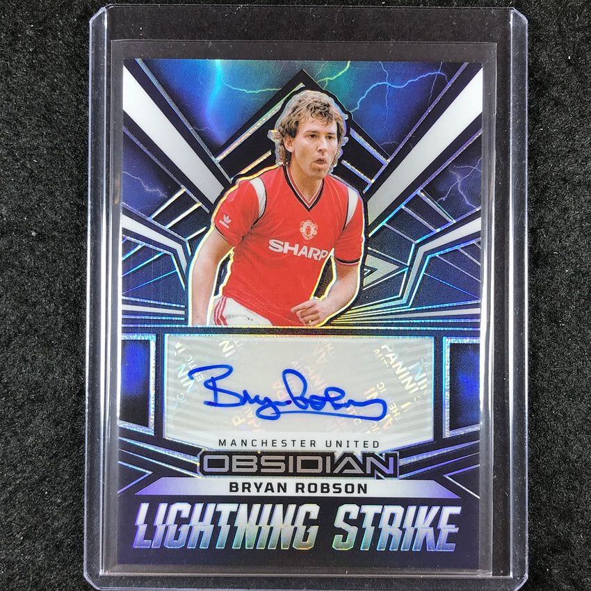 2023-24 Obsidian Soccer BRYAN ROBSON Lightning Strike Auto Base 134/199