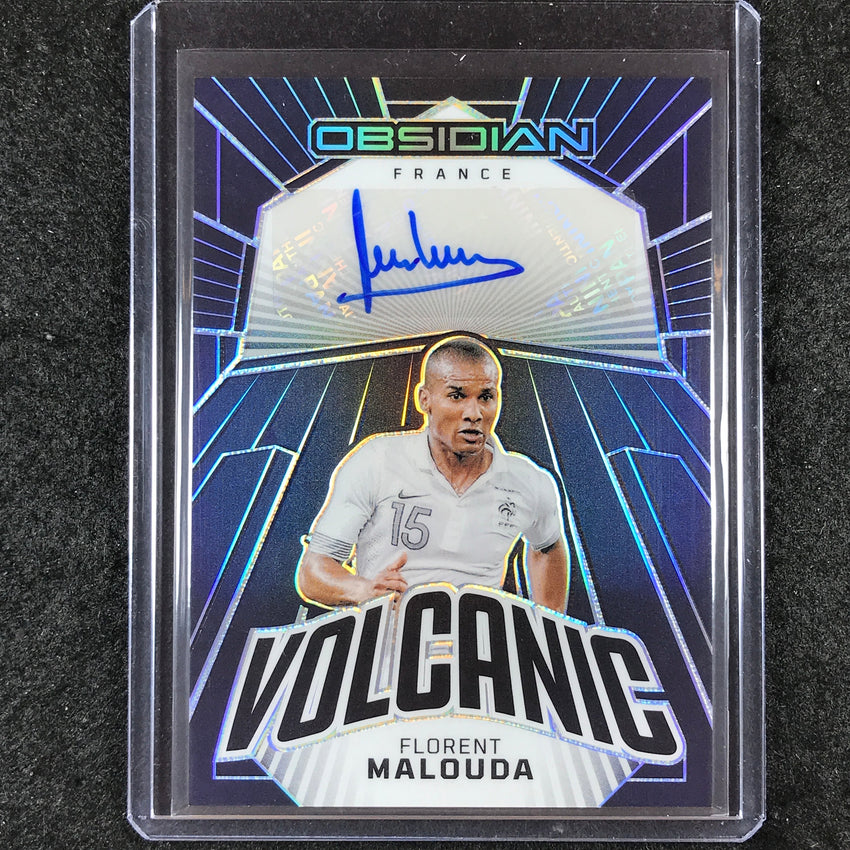 2023-24 Obsidian Soccer FLORENT MALOUDA Volcanic Auto Base 2/199