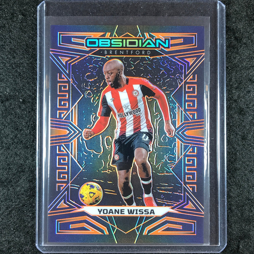 2023-24 Obsidian Soccer YOANE WISSA Base Orange Electric Etch 32/40 #22