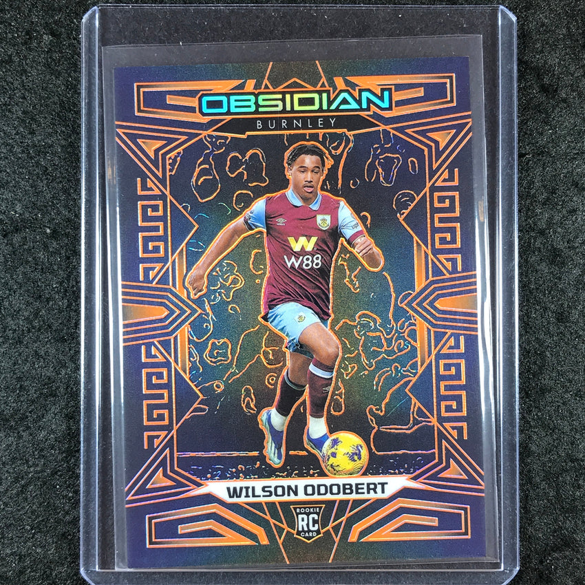 2023-24 Obsidian Soccer WILSON ODOBERT Rookie Base Orange Etch 24/40 #32
