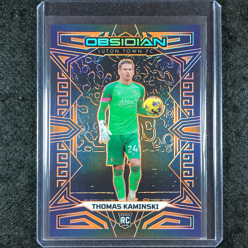 2023-24 Obsidian Soccer THOMAS KAMINSKI Rookie Base Orange Etch 31/40 #76