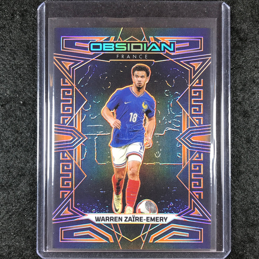 2023-24 Obsidian Soccer WARREN ZAIRE-EMERY Base Orange Electric Etch 23/40 #167