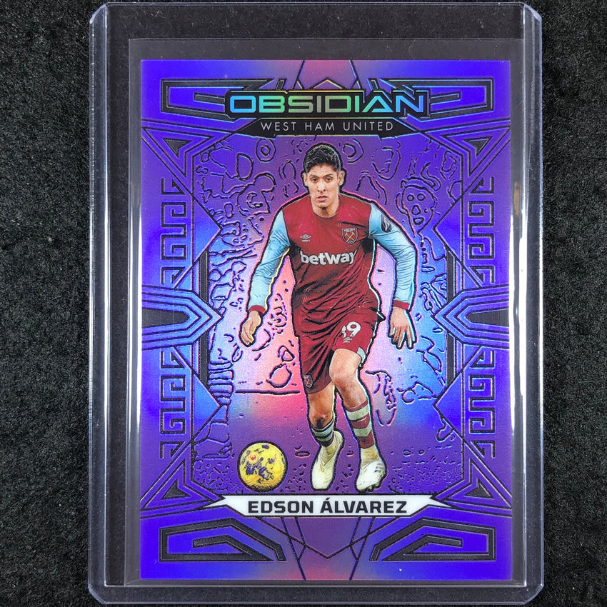 2023-24 Obsidian Soccer EDSON ALVAREZ Base Purple Flood 2/25