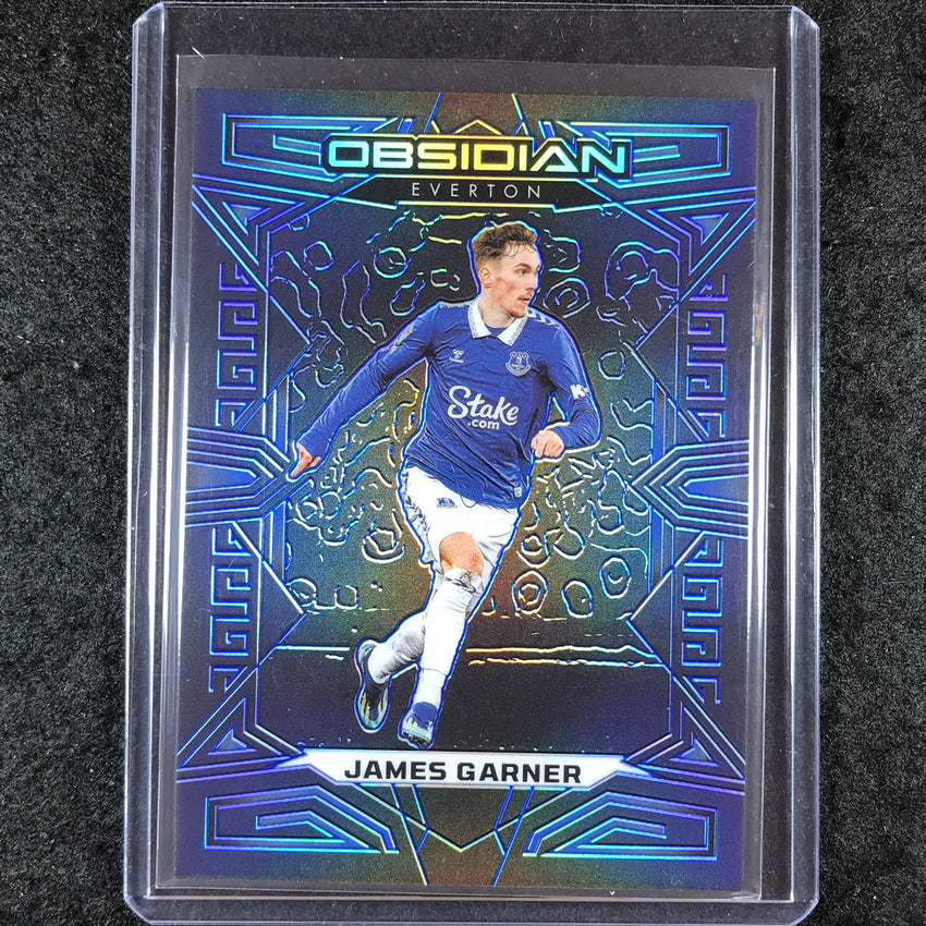 2023-24 Obsidian Soccer JAMES GARNER Base Blue Electric 7/20