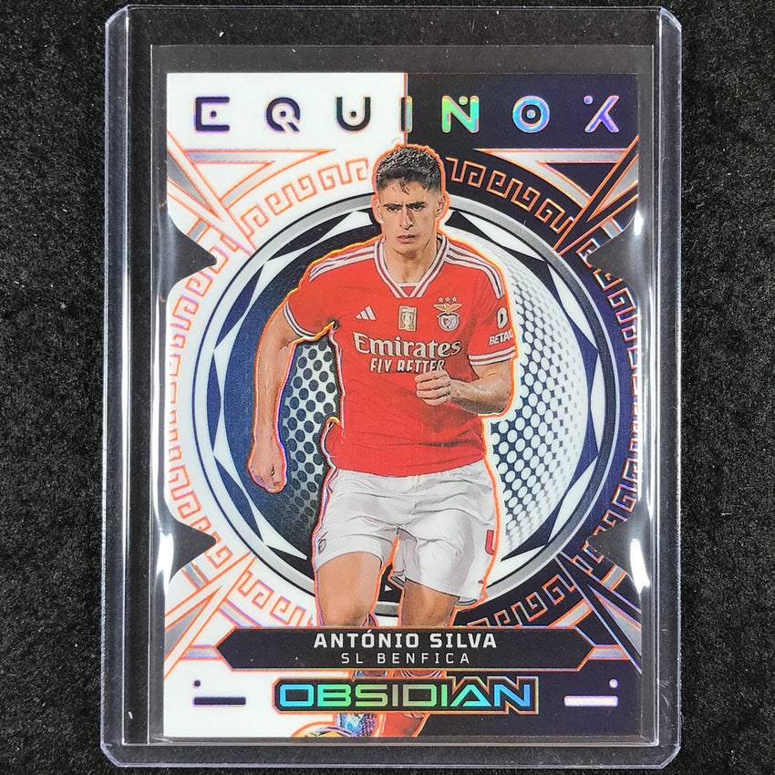 2023-24 Obsidian Soccer ANTONIO SILVA Equinox Die-Cut Orange Electric 40/99