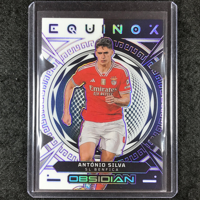 2023-24 Obsidian Soccer ANTONIO SILVA Equinox Die-Cut Purple Electric 36/49