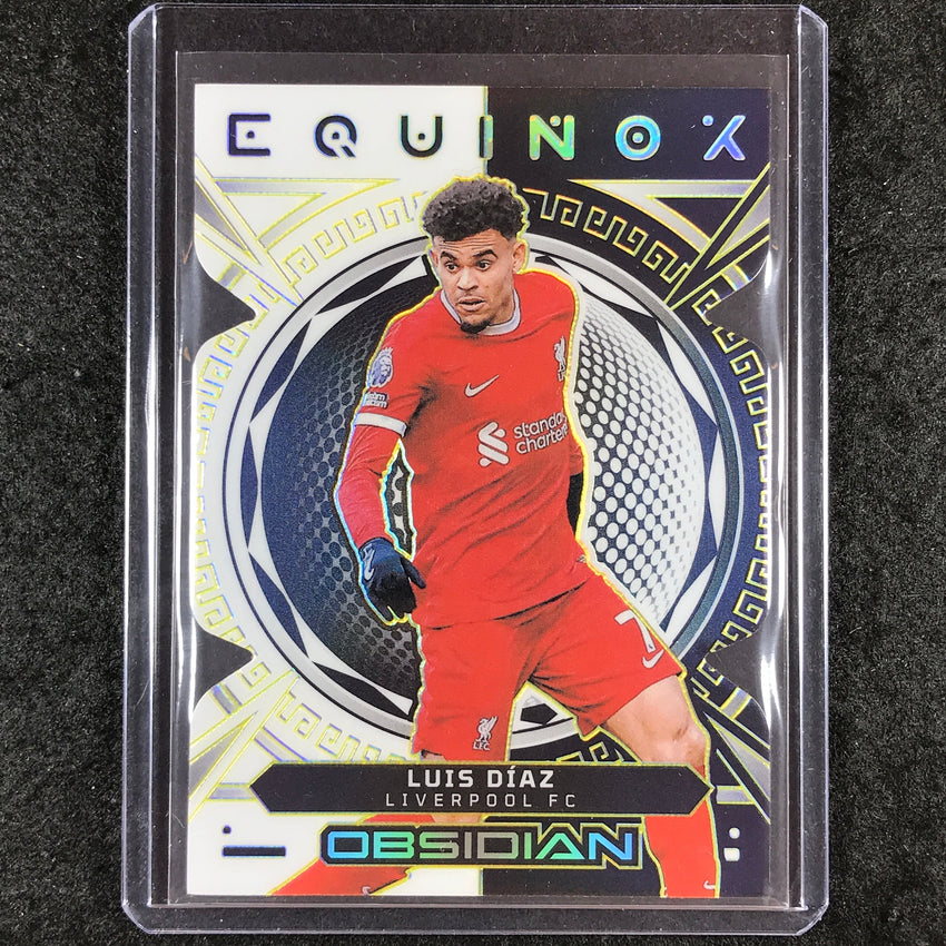 2023-24 Obsidian Soccer LUIS DIAZ Equinox Die-Cut Yellow Electric 3/10