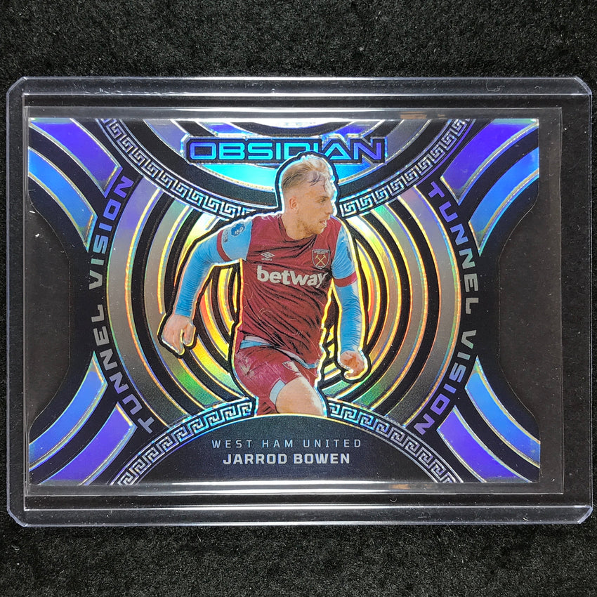 2023-24 Obsidian Soccer JARROD BOWEN Tunnel Vision Die-Cut Base 31/120