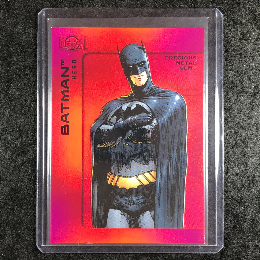 2025 Metal Universe Batman BATMAN (DICK GRAYSON) Precious Metal Gems Red 19/100