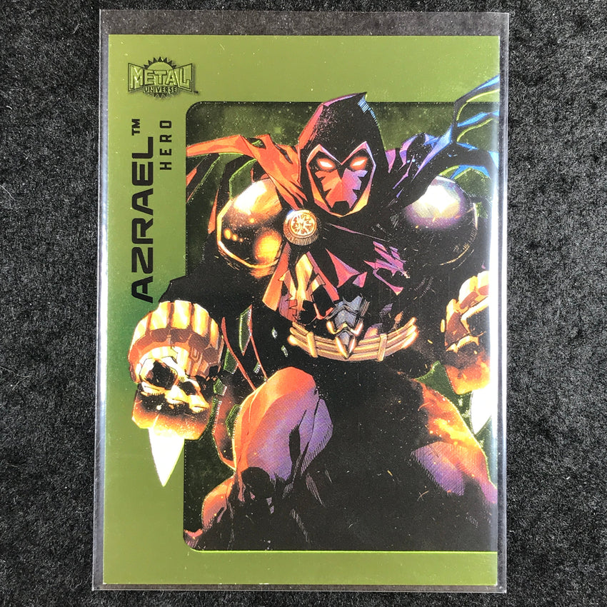 2025 Metal Universe Batman AZRAEL (JEAN-PAUL VALLEY) Base Lime Green FX /175 #16