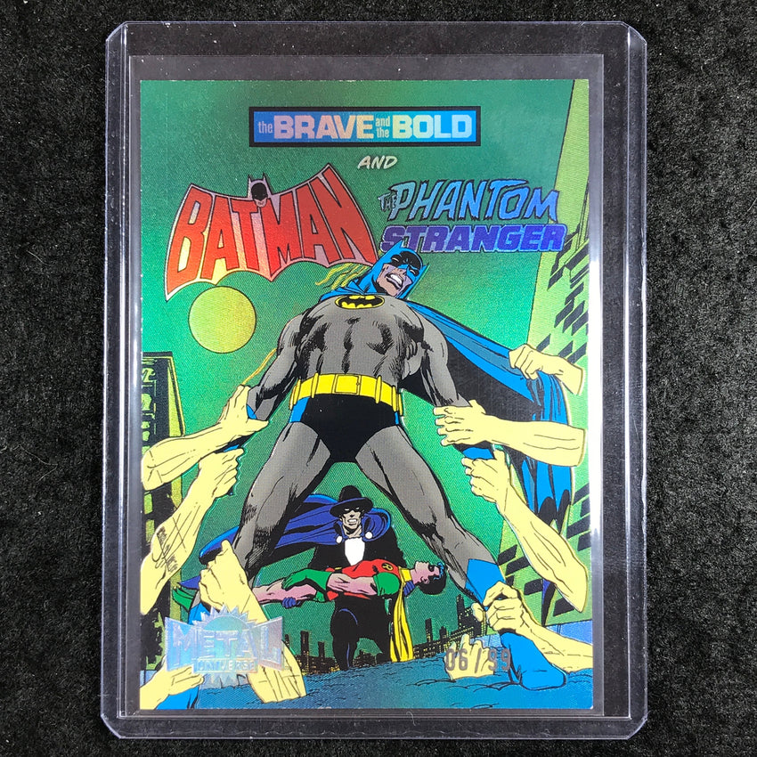 2025 Metal Universe Batman THE BRAVE AND THE BOLD (1955) #89 6/99 #BB-2