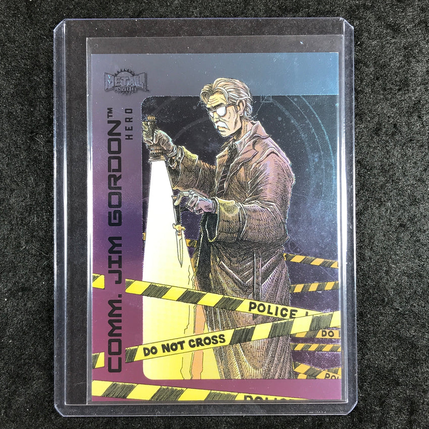2025 Metal Universe Batman COMM. JIM GORDON Base Harley Quinn FX 6/75 #20
