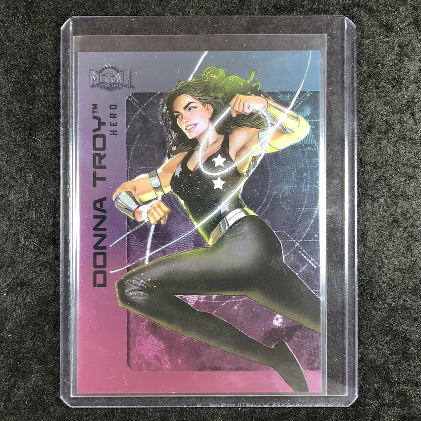 2025 Metal Universe Batman DONNA TROY Base Harley Quinn FX 17/75 #39