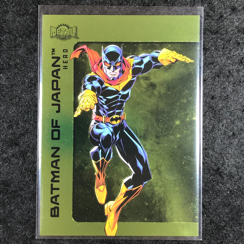 2025 Metal Universe Batman BATMAN OF JAPAN Base Lime Green FX /175 #34