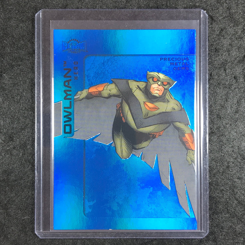 2025 Metal Universe Batman OWLMAN Precious Metal Gems Blue 31/50 #33