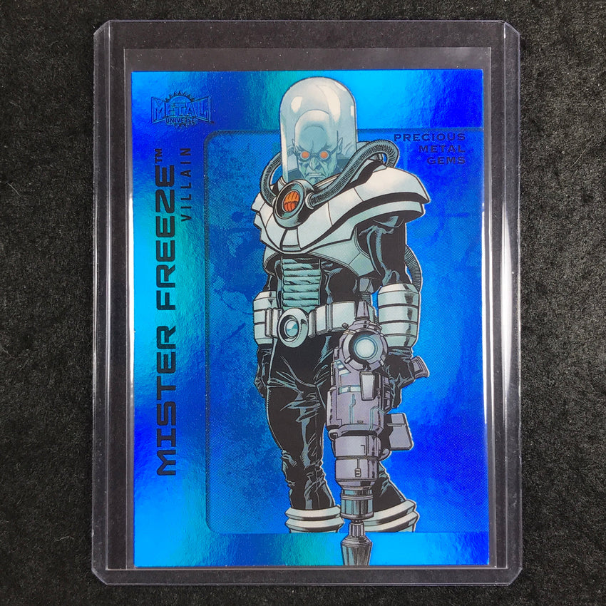 2025 Metal Universe Batman MISTER FREEZE Precious Metal Gems Blue 41/50 #112