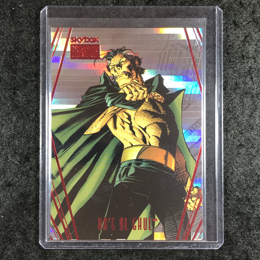 2025 Metal Universe Batman RA'S AL GHUL Skybox Premium Star Rubies 2/50 #15