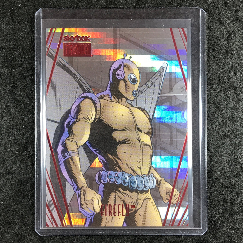 2025 Metal Universe Batman FIREFLY Skybox Premium Star Rubies 8/50 #26