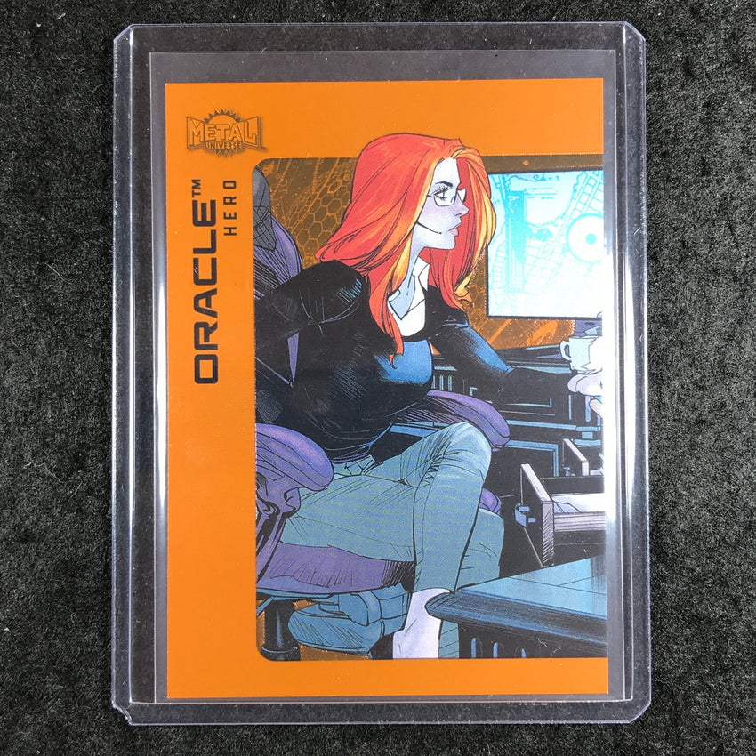 2025 Metal Universe Batman ORACLE Base Orange FX 18/25 #10