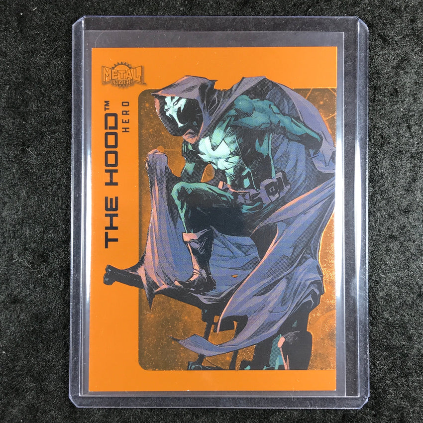 2025 Metal Universe Batman THE HOOD Base Orange FX 9/25 #97