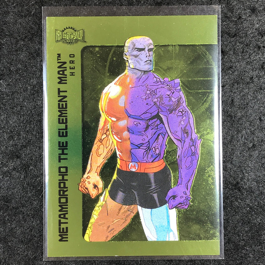 2025 Metal Universe Batman METAMORPHO Base Lime Green FX /175 #50