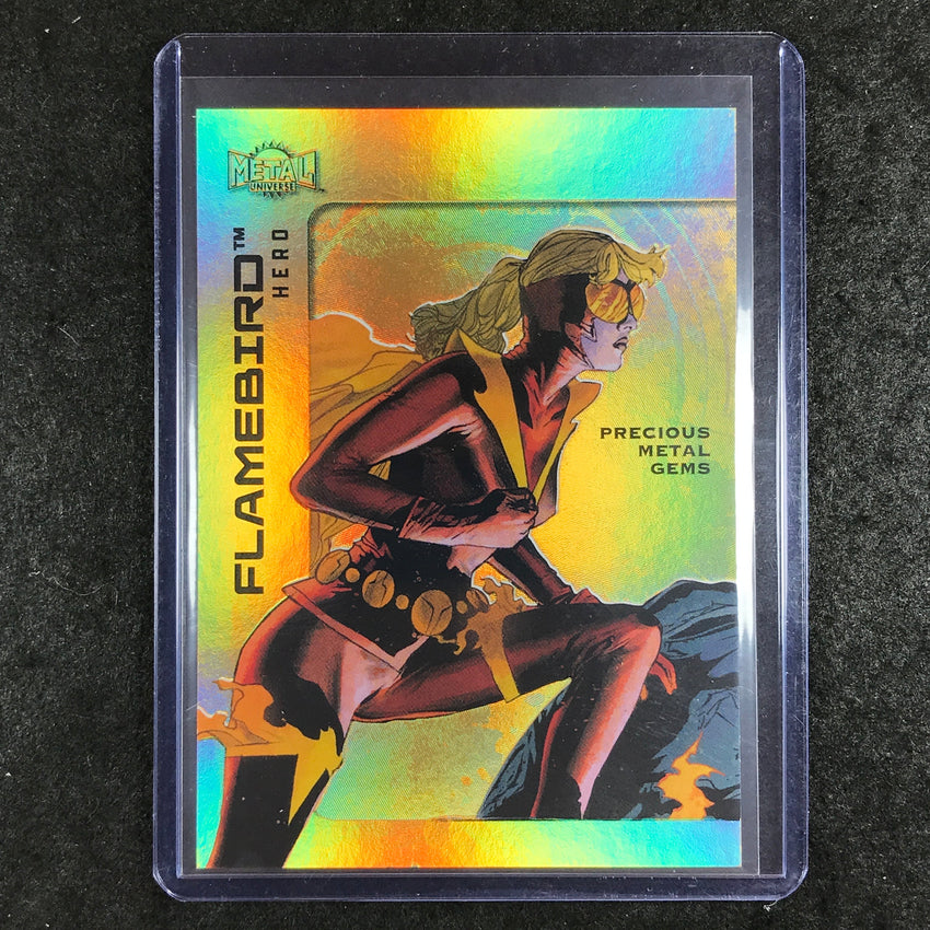 2025 Metal Universe Batman FLAMEBIRD Precious Metal Gems Gold 1/1 #24