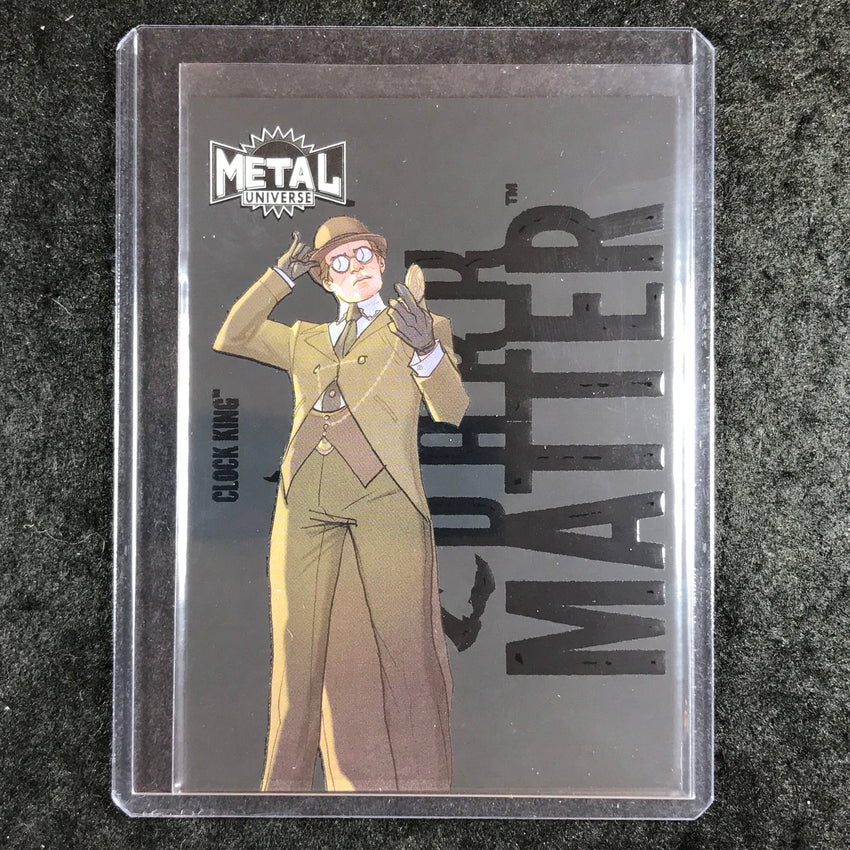 2025 Metal Universe Batman CLOCK KING Dark Matter #DM-6