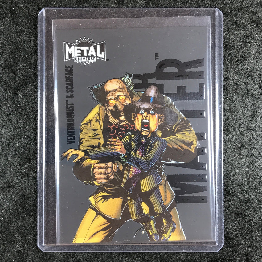2025 Metal Universe Batman VENTRILOQUIST & SCARFACE Dark Matter #DM-8