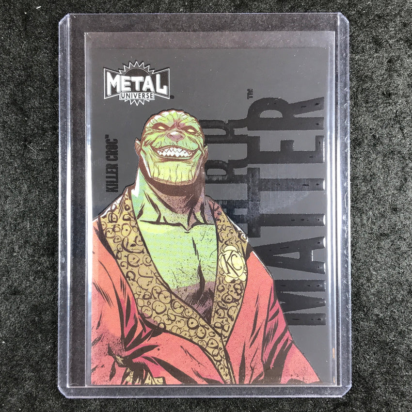2025 Metal Universe Batman KILLER CROC Dark Matter #DM-27