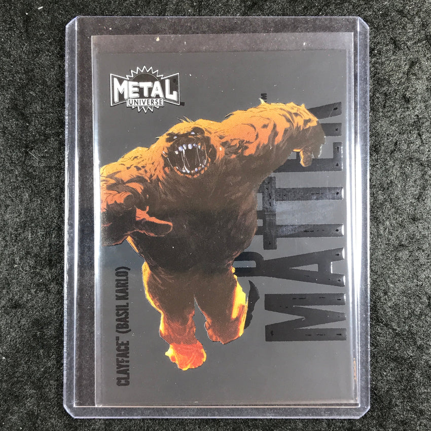 2025 Metal Universe Batman CLAYFACE (BASIL KARLO) Dark Matter #DM-30