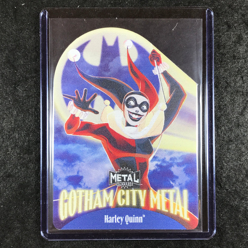 2025 Metal Universe Batman HARLEY QUINN Gotham City Metal Die-Cut #13